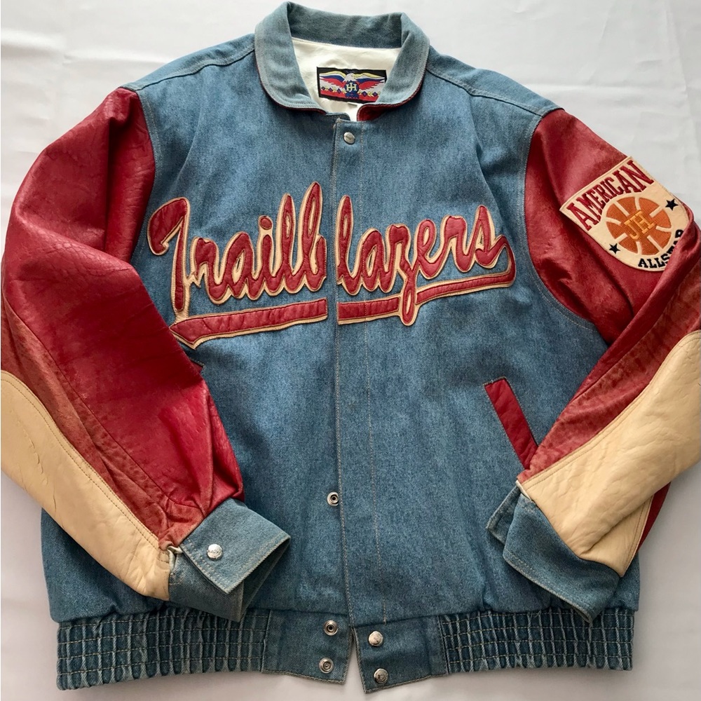 NBA Vintage 90’s Trailblazers Jacket JH Designs